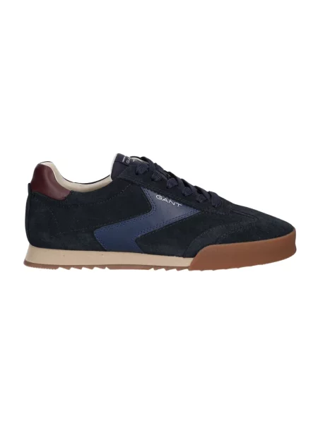 Gant sneakersy skórzane Baylle granatowy niebieskie