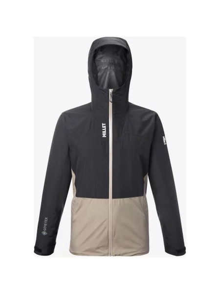 Kurtka z kapturem Millet Ubic 2L GORE-TEX beżowy S czarny