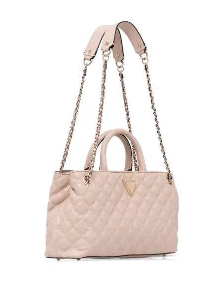 Geantă shopper Guess roz
