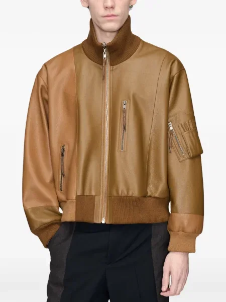 Geanta de piele Maison Margiela maro