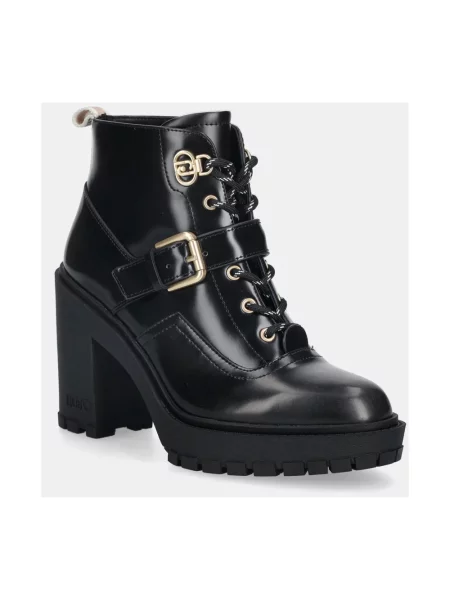 Buty do kostki Liu Jo skórzane czarne