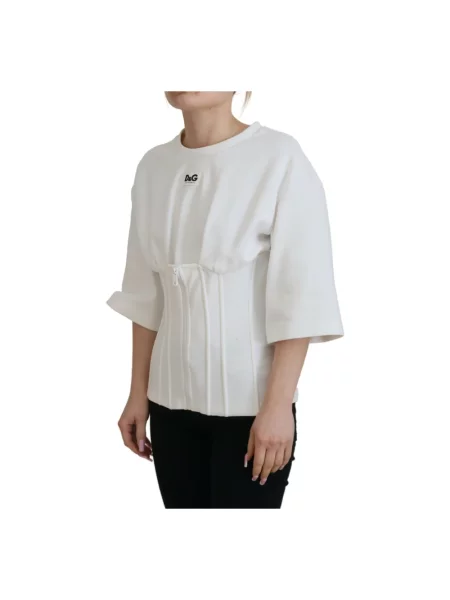 Top Dolce And Gabbana biznesowy biały
