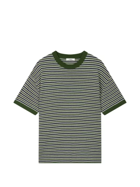 Tricou Tomboy cu dungi verde