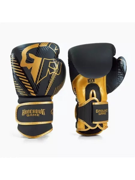 Rękawice bokserskie Ground Game Bling multicolor czarne