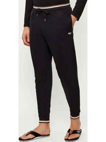 BOSS BLACK Pantaloni de trening Iconic negru
