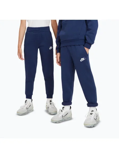 Gyerek nadrág Nike Sportswear Club Fleece midnight navy/white. Méret: fehér