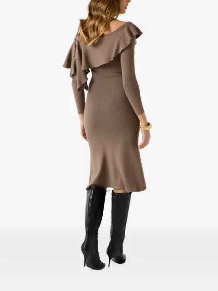 Rochie Guess tricotate maro