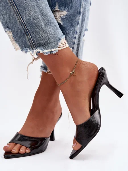 Sandale Boto din piele negru