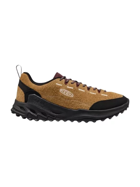 Sneakersy Keen zamszowe brązowe