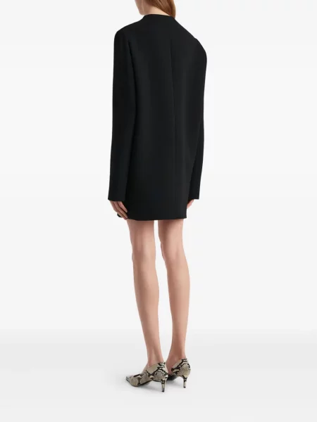 Rochie maxi Khaite lungă de costum negru