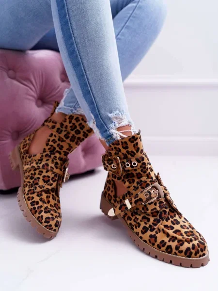 Pantofi Lu Boo maro