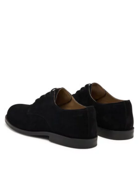 Poltopánky Calvin Klein Ess Rubber Derby čierna
