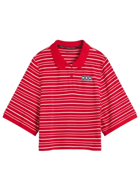 Polo Martine Rose w paski białe