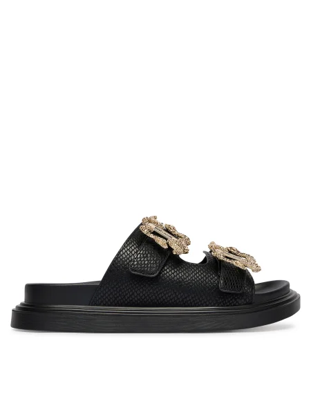 Șlapi Just Cavalli negru