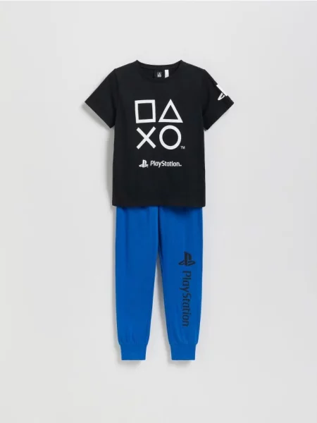 Reserved Piżama Playstation czarny