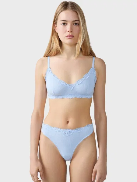 Стрінги Etam блакитні