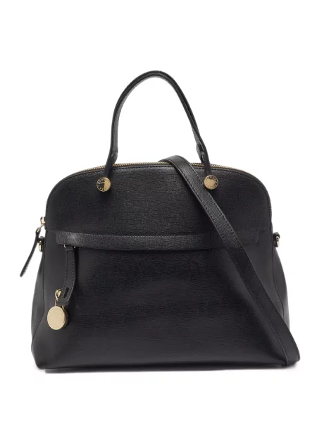 Geantă Furla din piele negru