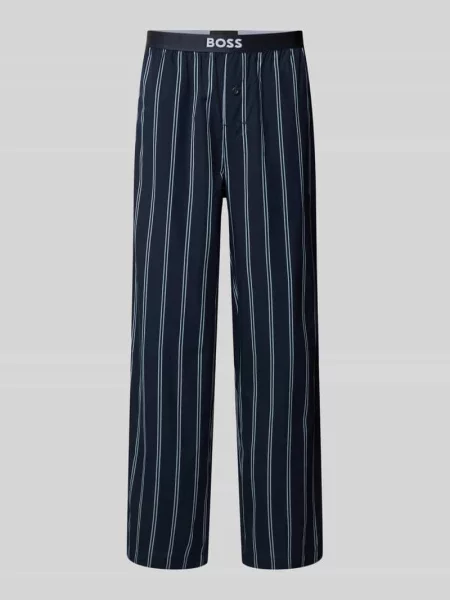 Spodnie od piżamy z czystej bawełny krój regular fit model EASY PANTS' Boss
