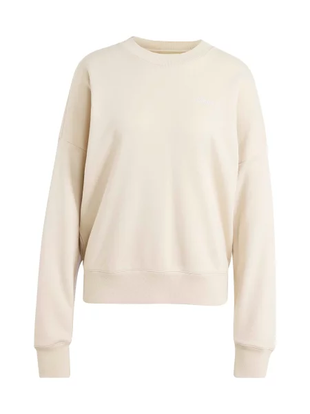 ADIDAS SPORTSWEAR Hanorac sport Seasonal Essentials Colorpop Sweatshirt with Embroidered taupe gri