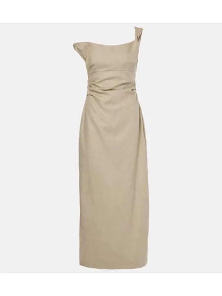 Rochie maxi Sir de in de costum verde