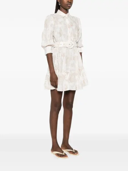 Rochie mini Mc2 Saint Barth alb