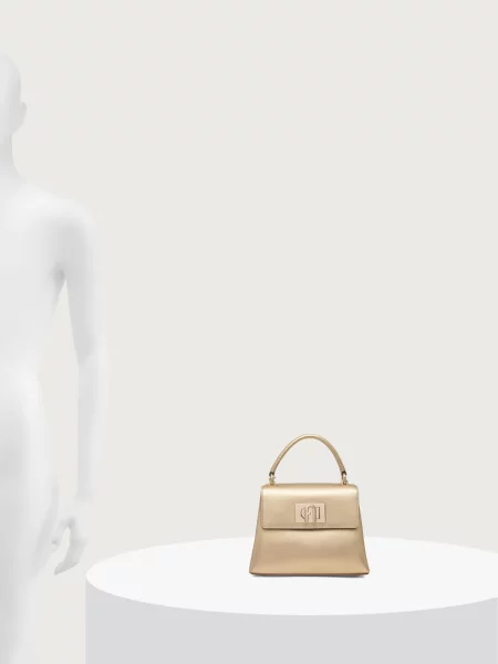 Шкіряний топ Furla