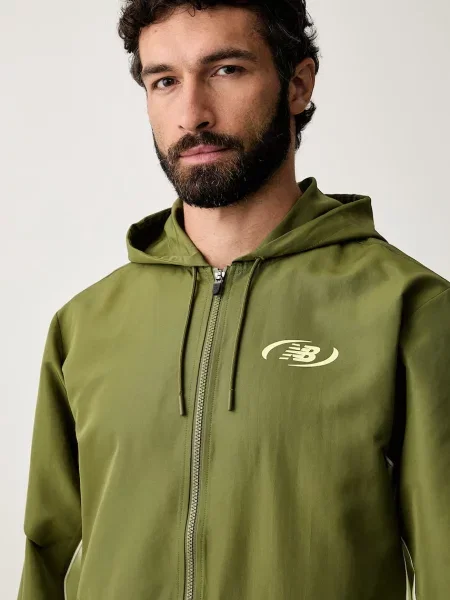 New Balance átmeneti kabát férfi zöld