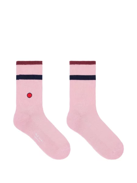 Șosete Paul Smith cu dungi roz