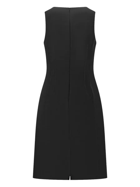 Rochie midi Ferragamo până la genunchi de costum negru