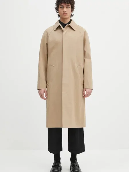 A.P.C. palton din amestec de in Mac Edouard