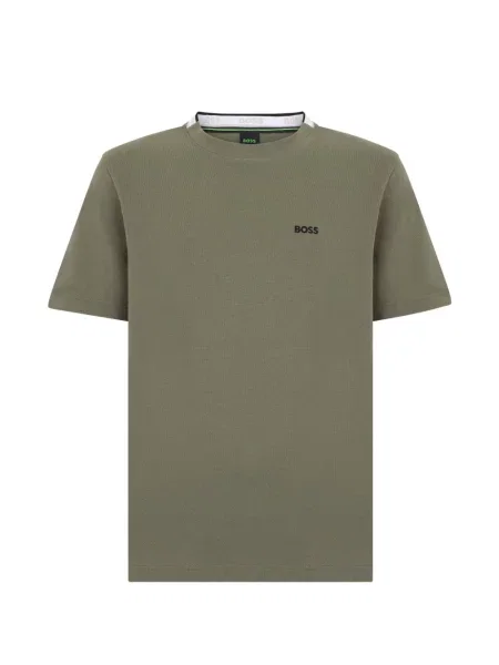 Tricou grafic Boss cu imagine verde