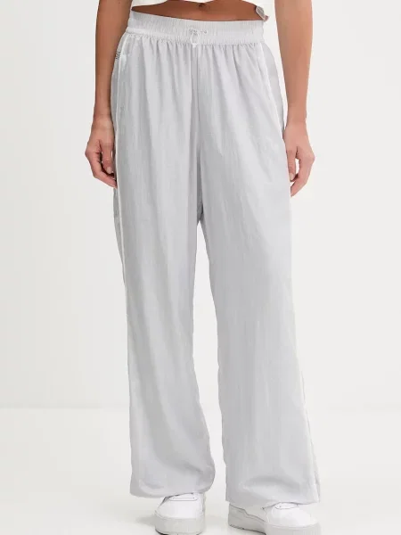 Puma pantaloni de trening PUMA x ROSÉ gri uni argintiu