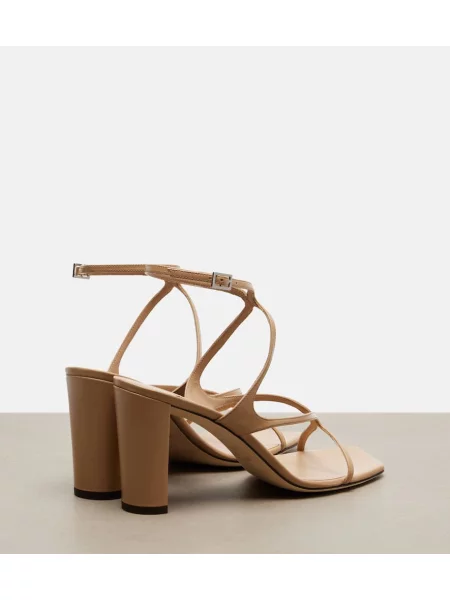 Sandale Jimmy Choo din piele bej