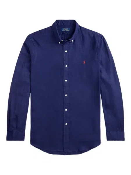 Șapcă Polo Ralph Lauren cu broderie din țesătură twill în carouri albastru