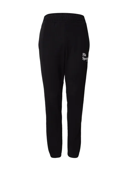 FILA Pantaloni sport LESGES negru alb