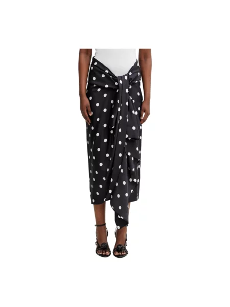 Spódnica midi Sportmax czarna