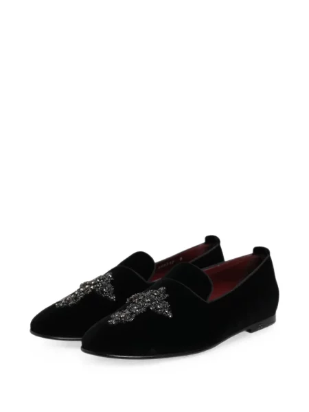 Кадифени лоуфъри Dolce & Gabbana черно