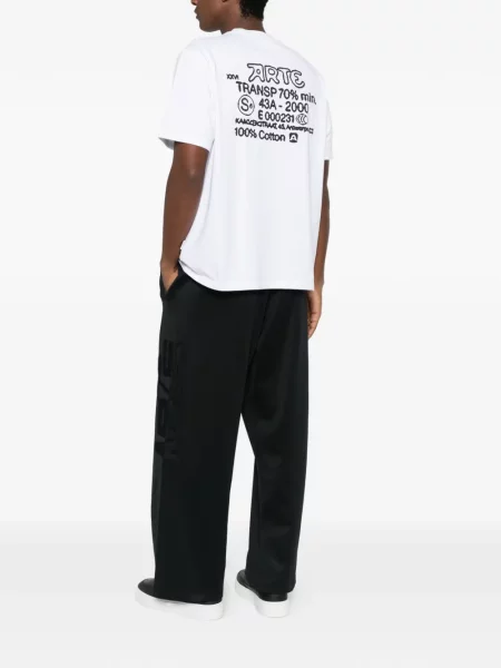 Tricou Arte Antwerp cu imagine negru