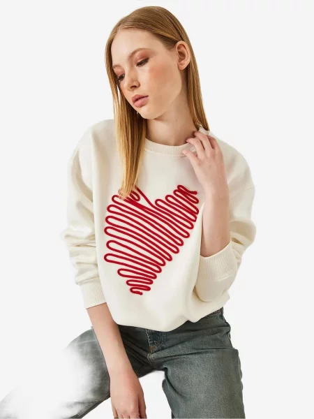 Bianco Lucci Tréning póló Sweatshirts' bézs