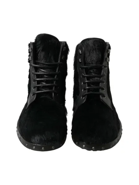 Buty do kostki Dolce And Gabbana czarne