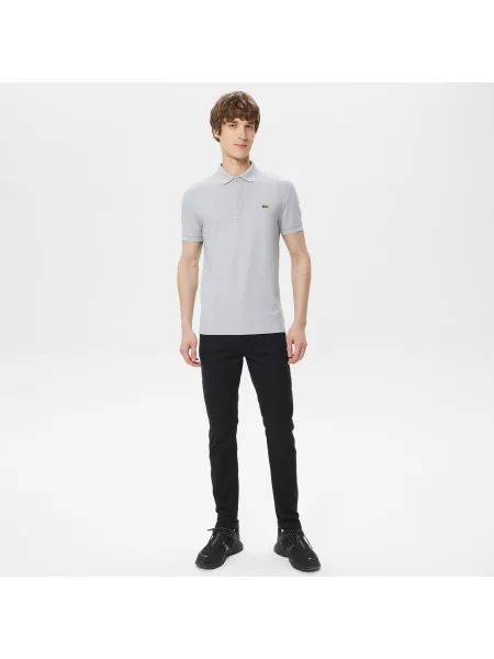 Lacoste Koszulka Polo Regular Fit szara