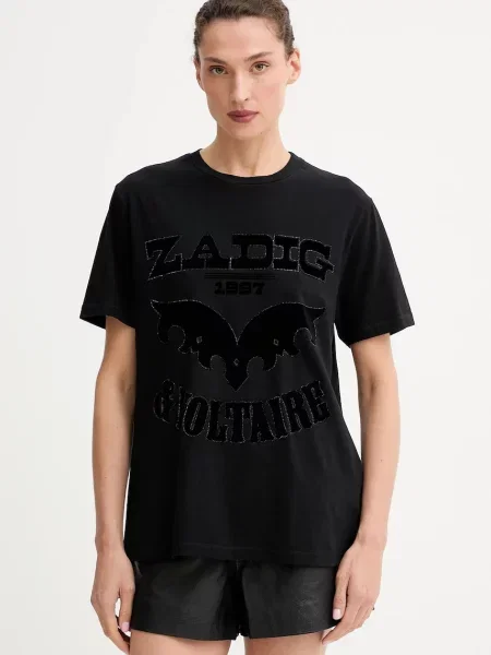ZADIG&VOLTAIRE tricou din negru