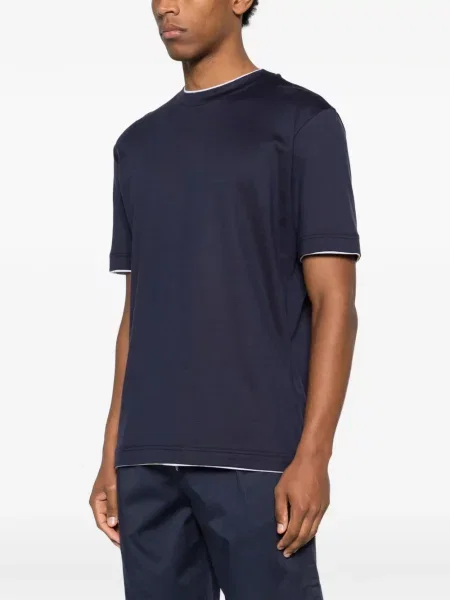 Tricou Eleventy albastru