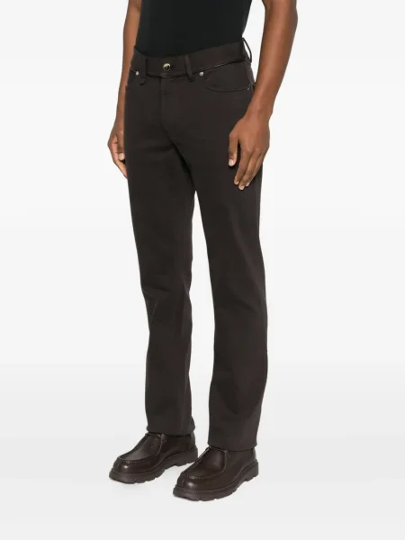 Pantaloni Brioni maro