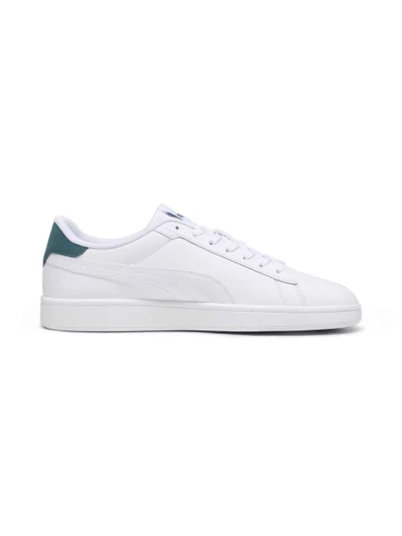 PUMA Smash L Кеди низькі Унісекс Комбінований верх білий