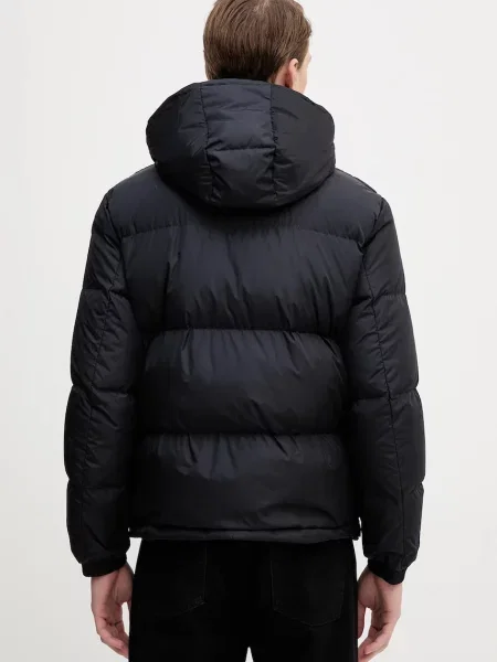 Armani Exchange geacă de puf bleumarin de iarnă