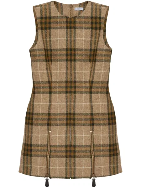 Rochie mini Burberry în carouri