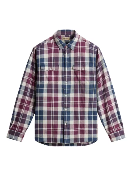 Риза Woolrich синьо