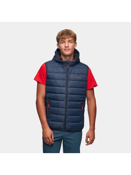Kamizelka pikowana turystyczna Alpinus Athos Body Warmer czerwona