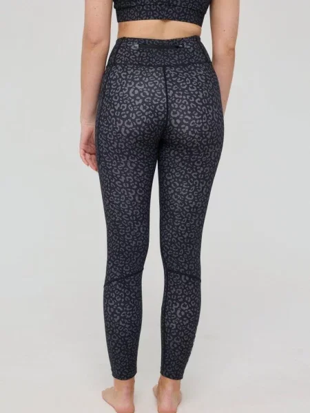 Legginsy Infinite High Waisted Leopard czarny